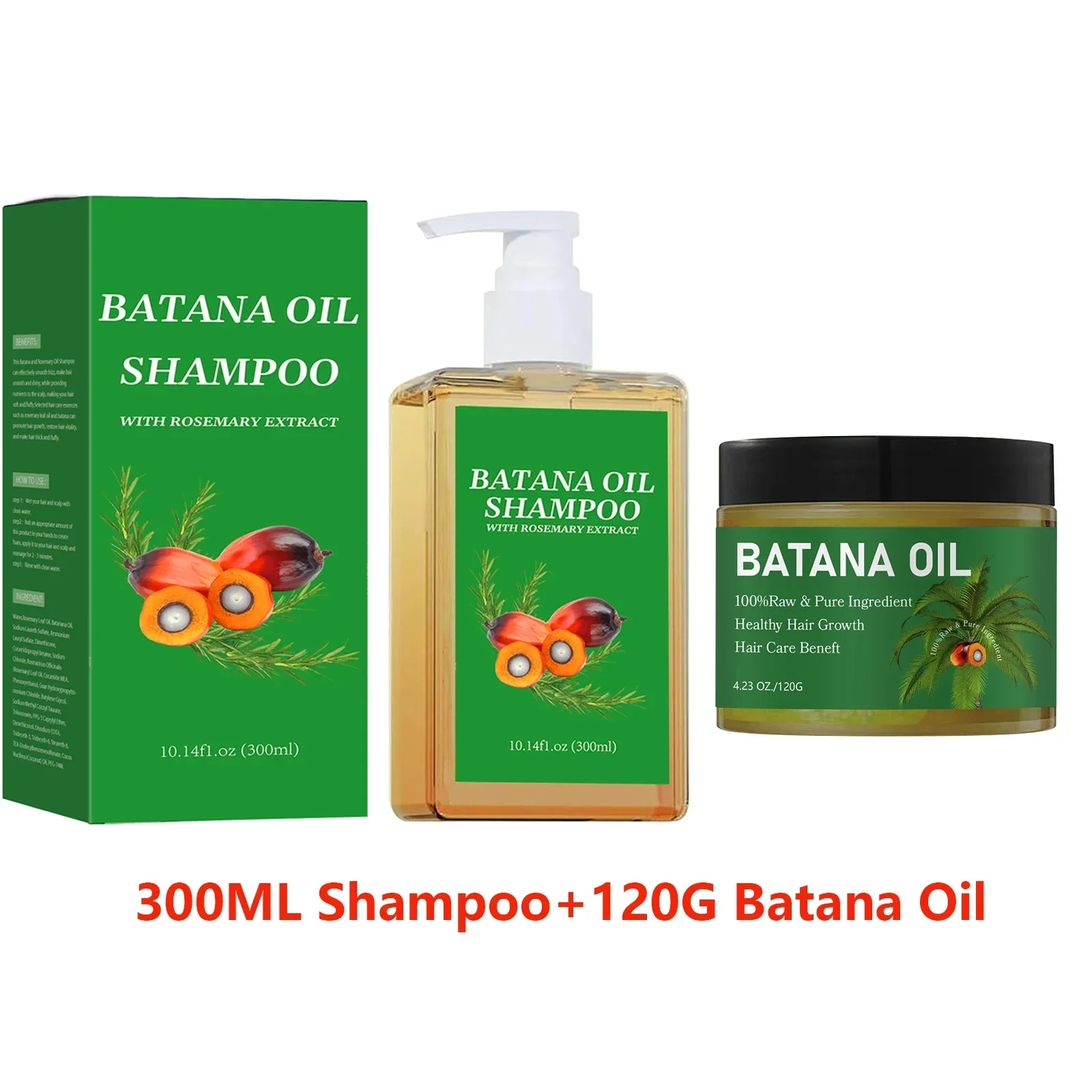 Batana Oil Shampoo & Conditioner Set - Strengthens & Anti-Loss, Restores Damaged Hair, Controls Dandruff for Healthy Growth.
Batana Oil Shampoo & Conditioner Set - Strengthens & Anti-Loss, Restores Damaged Hair, Controls Dandruff for Healthy Growth.