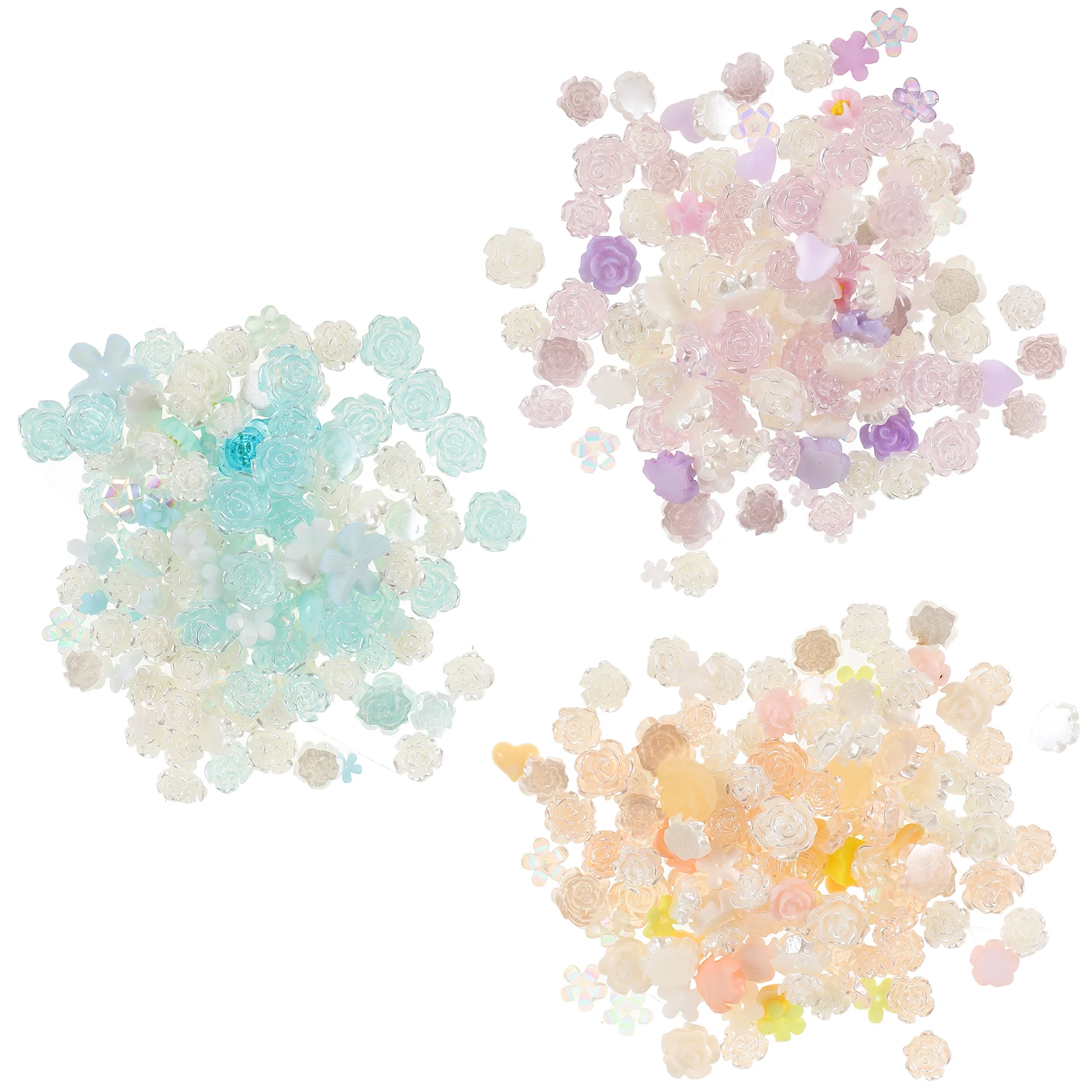 Resin Flower Nail Decorations 3 Bags Phone Case Rose Nail Art Jewelry Crafts Manicure Accessories Vibrant Floral Supplies
Resin Flower Nail Decorations 3 Bags Phone Case Rose Nail Art Jewelry Crafts Manicure Accessories Vibrant Floral Supplies