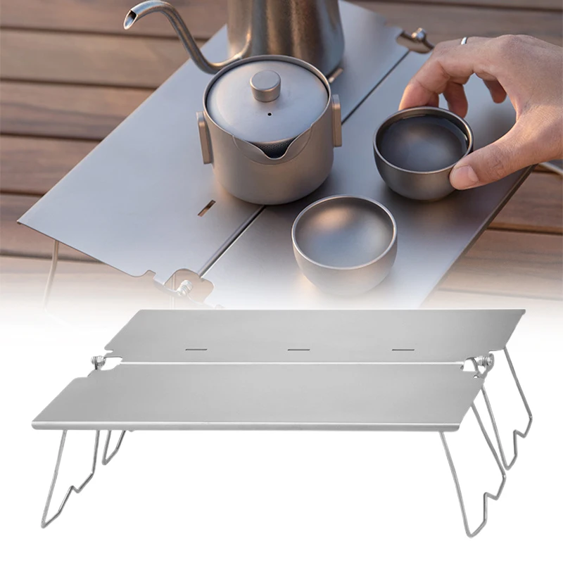 Pure Titanium Folding Barbecue Table Outdoor Camping Lightweight Picnic Tools Titanium Alloy Barbecue Grill Foldable Table
Pure Titanium Folding Barbecue Table Outdoor Camping Lightweight Picnic Tools Titanium Alloy Barbecue Grill Foldable Table