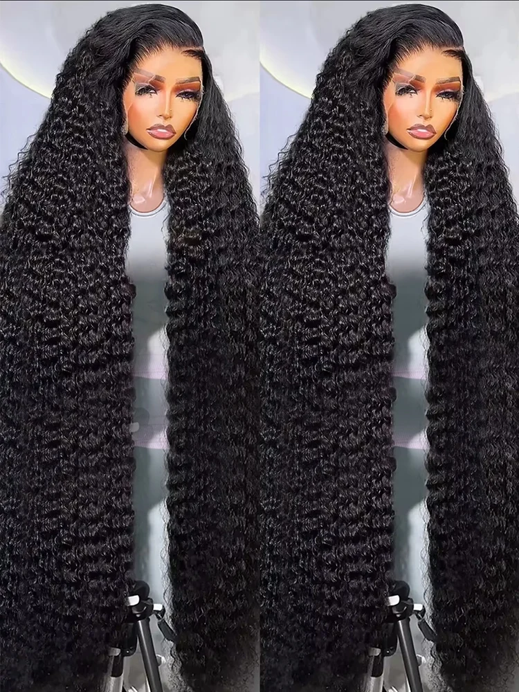 High Density 300% 13x4 13x6 HD Deep Wave Frontal Wig Brazilian 40 46 Inch 360 Water Curly Lace Front Human Hair Wigs For Women
High Density 300% 13x4 13x6 HD Deep Wave Frontal Wig Brazilian 40 46 Inch 360 Water Curly Lace Front Human Hair Wigs For Women