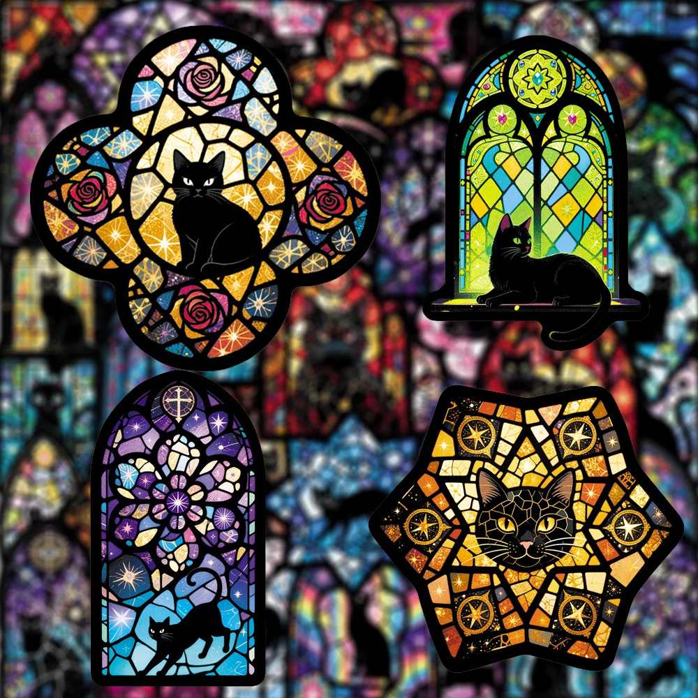 10/30/50pcs Cool Gothic Glass and Black Cat Cartoon Stickers Waterproof Graffiti Stationery Guitar Phone Vintage PVC Sticker Toy
10/30/50pcs Cool Gothic Glass and Black Cat Cartoon Stickers Waterproof Graffiti Stationery Guitar Phone Vintage PVC Sticker Toy