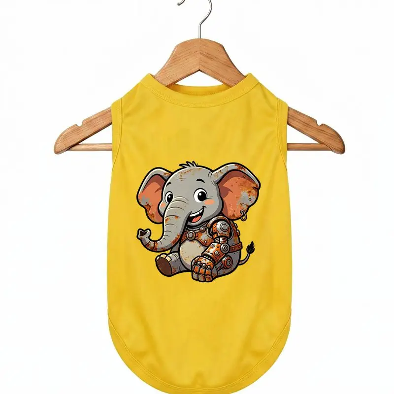 Cool Dog Vest Cute Elephant Print Summer Quick Dry Pet Tee Puppy Cat Breathable Tank
Cool Dog Vest Cute Elephant Print Summer Quick Dry Pet Tee Puppy Cat Breathable Tank
