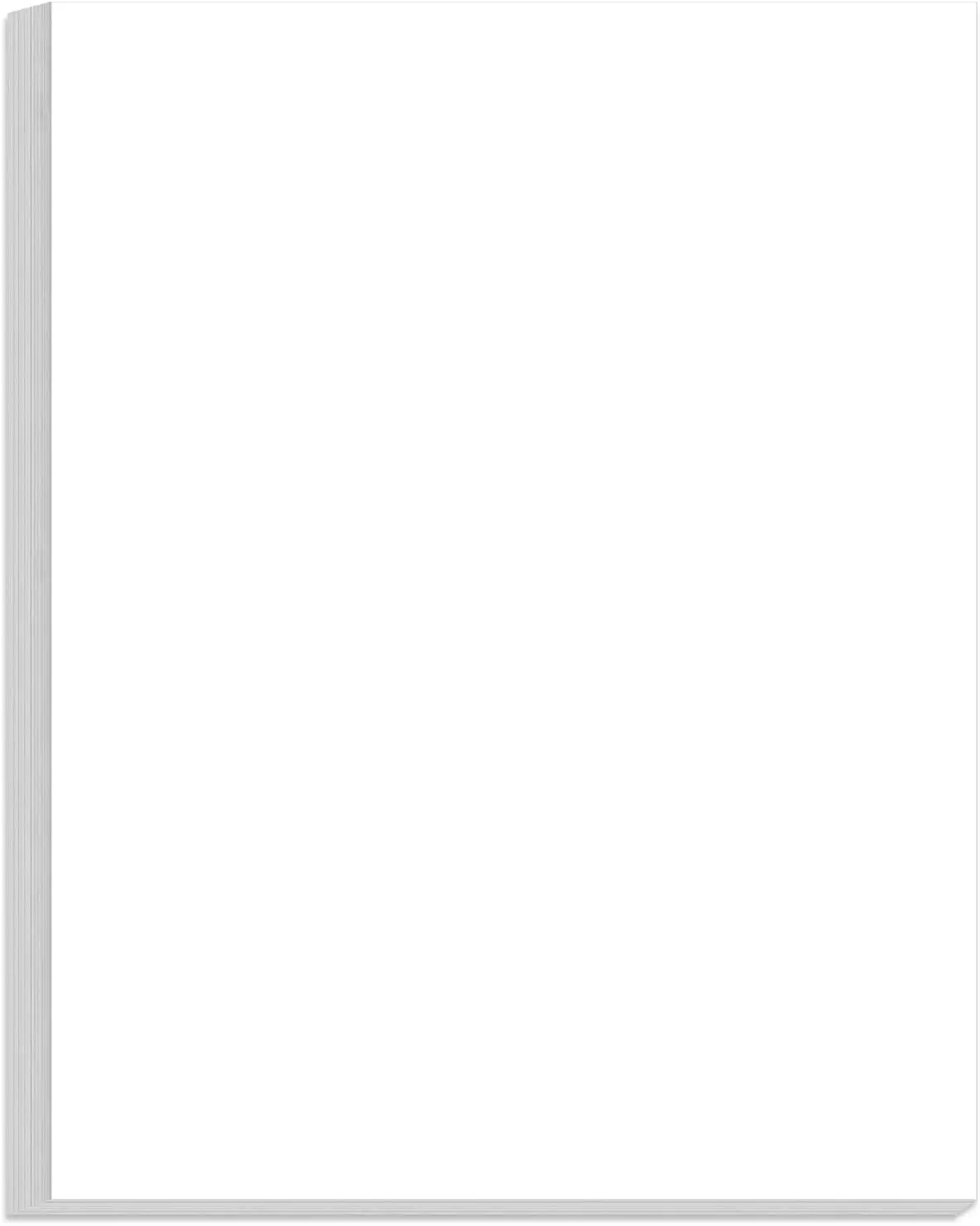 8.5x11 Printer Paper 100 Sheets/200 Pages White Copy Paper 20lb Letter Size for Office School Home
8.5x11 Printer Paper 100 Sheets/200 Pages White Copy Paper 20lb Letter Size for Office School Home