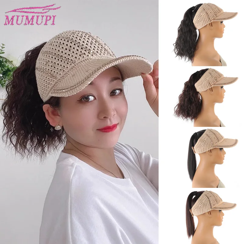 Spring and summer lightweight breathable diamond inlaid hollow design wig hat integrated straight ponytail/wool roll
Spring and summer lightweight breathable diamond inlaid hollow design wig hat integrated straight ponytail/wool roll