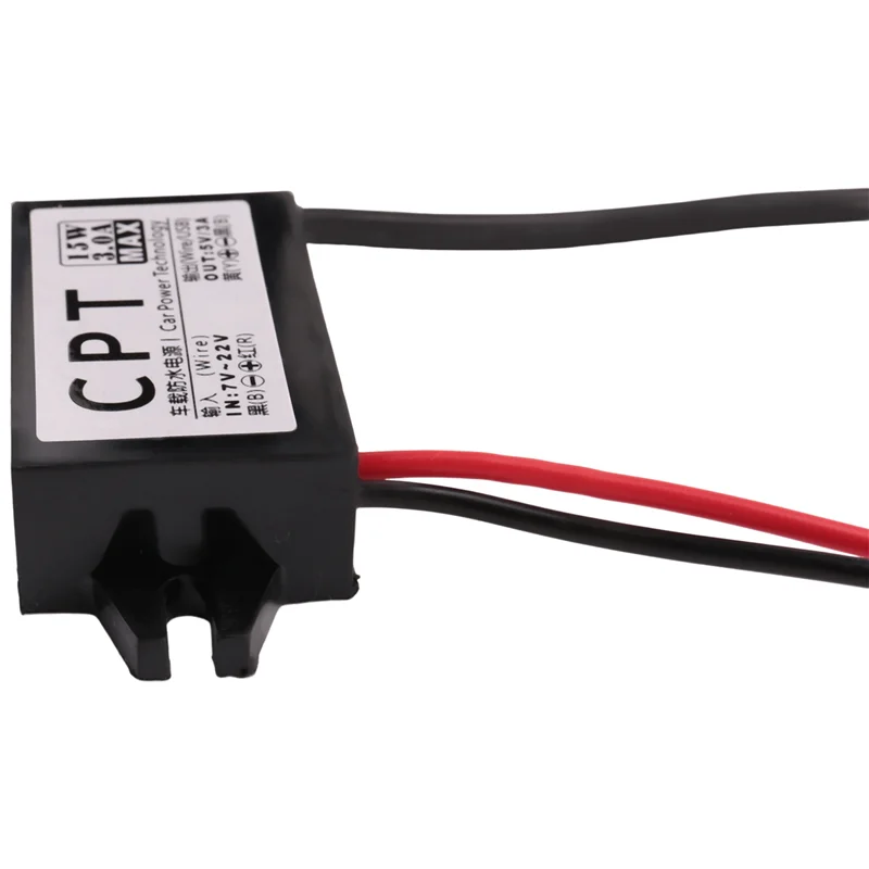 AT12 Car Power Converter DC 12V To 5V 3A Voltage Converter With Single USB Adapter Connectors For Phone Charging Car Audio
AT12 Car Power Converter DC 12V To 5V 3A Voltage Converter With Single USB Adapter Connectors For Phone Charging Car Audio