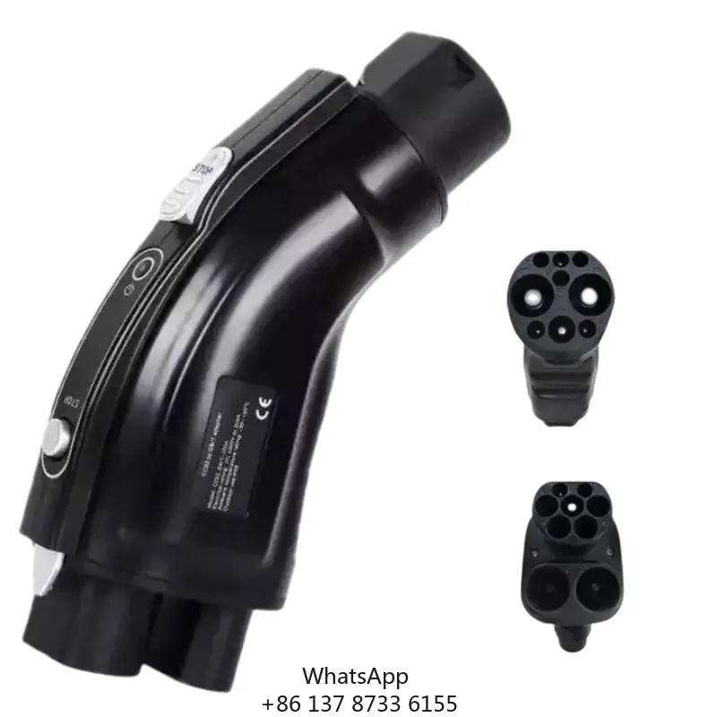 New DC Charging EV Adapter CCS2 To GBT Connector CHAdeMO To GBT CCS1 For Chinese Cars
New DC Charging EV Adapter CCS2 To GBT Connector CHAdeMO To GBT CCS1 For Chinese Cars