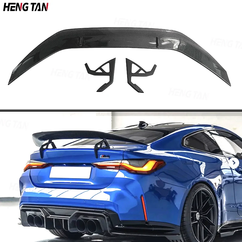 For BMW M3 G80 M4 G82 2021+ A Style Carbon Fiber Rear Trunk Spoiler Rear Wing Tail Wing Upgrade Car Accessories Body kit
For BMW M3 G80 M4 G82 2021+ A Style Carbon Fiber Rear Trunk Spoiler Rear Wing Tail Wing Upgrade Car Accessories Body kit