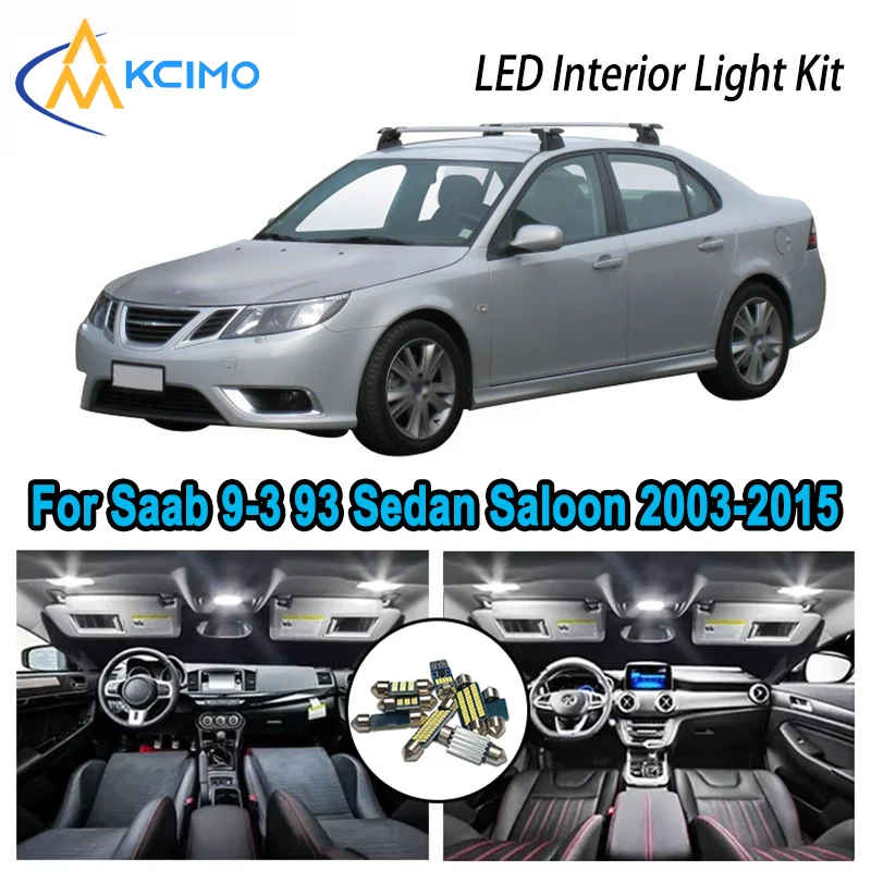 For Saab 9-3 93 YS3F Sedan Saloon 2003-2015 Premium Bright LED Interior Dome Map Trunk Light Kit Car Led Lamps Canbus No Error
For Saab 9-3 93 YS3F Sedan Saloon 2003-2015 Premium Bright LED Interior Dome Map Trunk Light Kit Car Led Lamps Canbus No Error