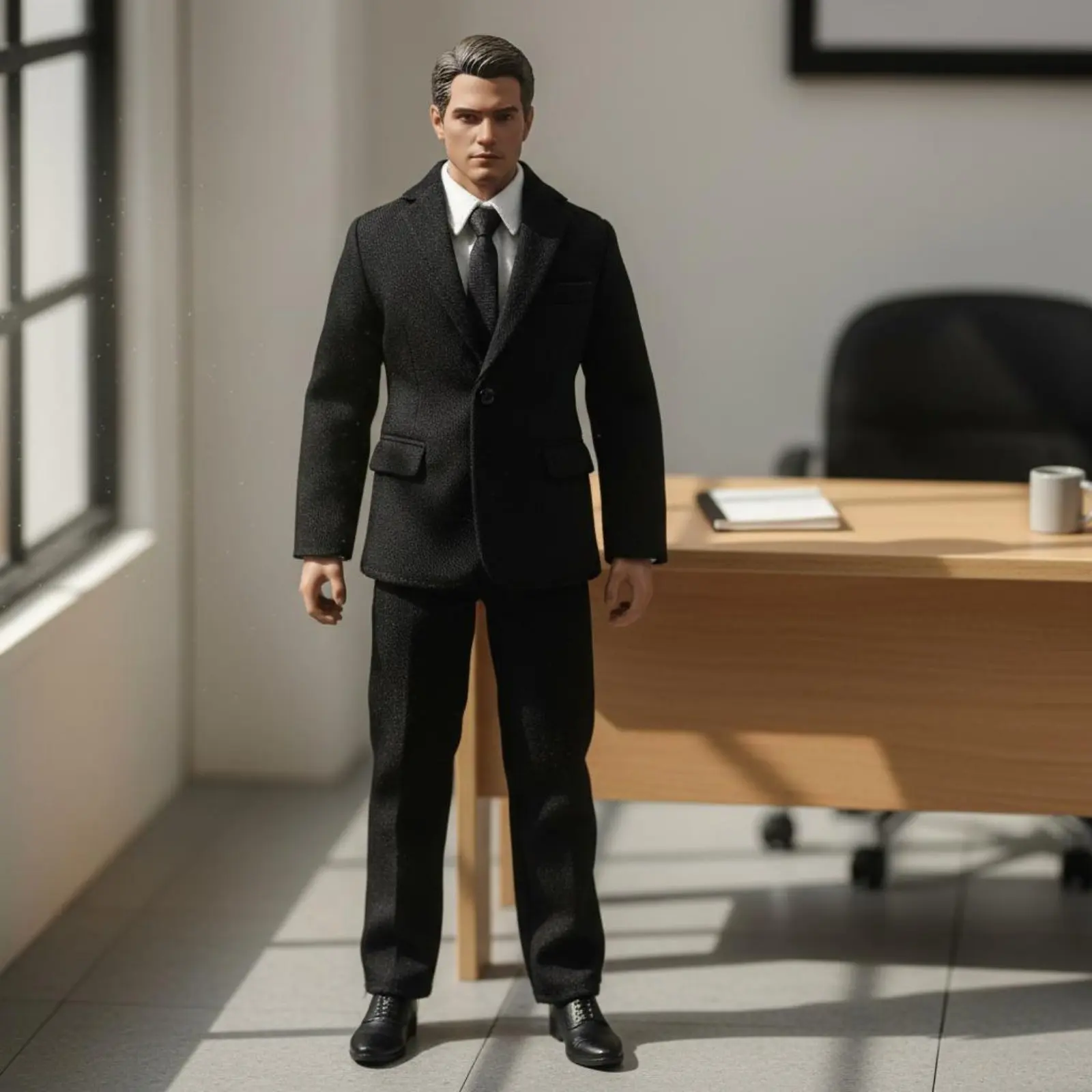 1/6 Scale Male Suit 12 Inch Doll Suit Set Miniature Formal Wear for Collectors
1/6 Scale Male Suit 12 Inch Doll Suit Set Miniature Formal Wear for Collectors