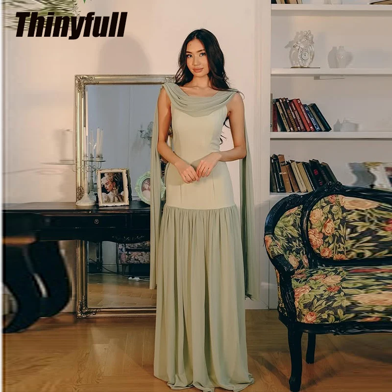 Thinyfull Mermaid Chiffon Prom Dress 2026 Sleeveless Evening Party Dresses Vestidos De Fiesta Elegantes Long Gown Customized
Thinyfull Mermaid Chiffon Prom Dress 2026 Sleeveless Evening Party Dresses Vestidos De Fiesta Elegantes Long Gown Customized