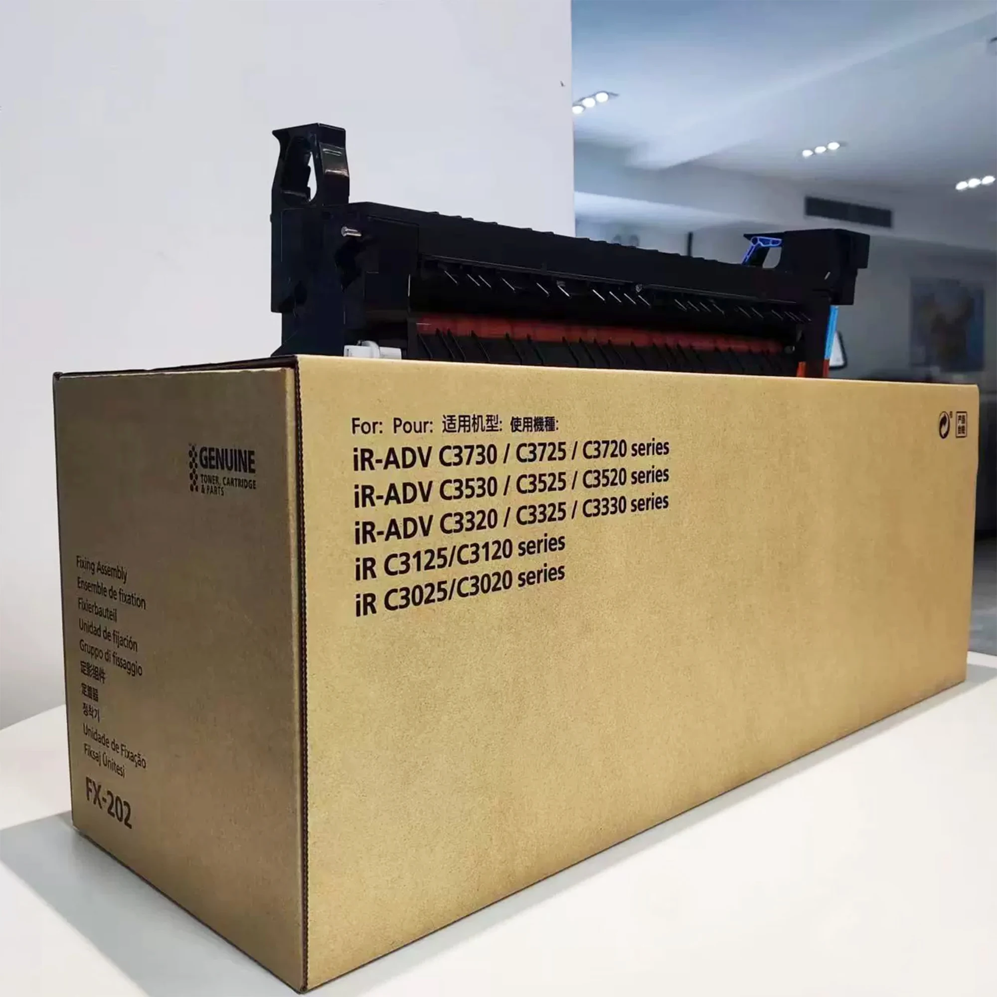220V FX-202 FM1-D277 Fuser Unit for Canon iR C3025 C3020 C3125 C3120 ADV C3320 C3325 C3330 C3530 C3525 C3520 C3730 C3725 C3720
220V FX-202 FM1-D277 Fuser Unit for Canon iR C3025 C3020 C3125 C3120 ADV C3320 C3325 C3330 C3530 C3525 C3520 C3730 C3725 C3720