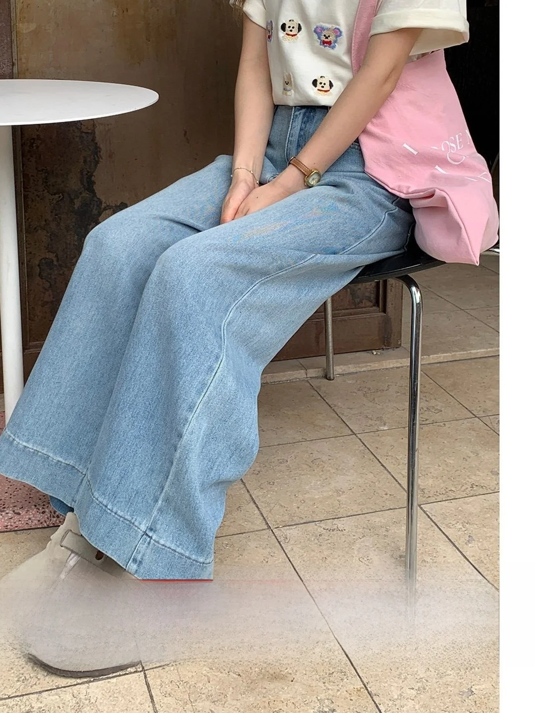 Retro Wide Leg Straight Jeans Casual Versatile Design Summer New Style Women's Jeans High Waist Korean Style Pure Color
Retro Wide Leg Straight Jeans Casual Versatile Design Summer New Style Women's Jeans High Waist Korean Style Pure Color