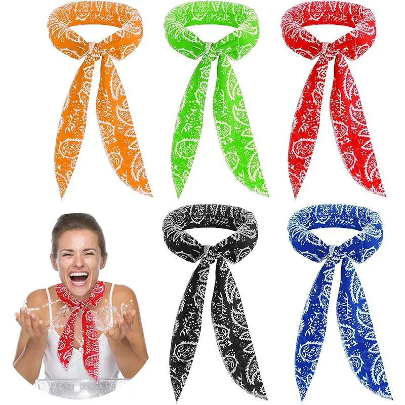 Summer Outdoor Ice Cooling Scarf Neck Wrap Headband Bandana Sports Headband Towel Wristband Sun Protection Multi-Use Scarf
Summer Outdoor Ice Cooling Scarf Neck Wrap Headband Bandana Sports Headband Towel Wristband Sun Protection Multi-Use Scarf