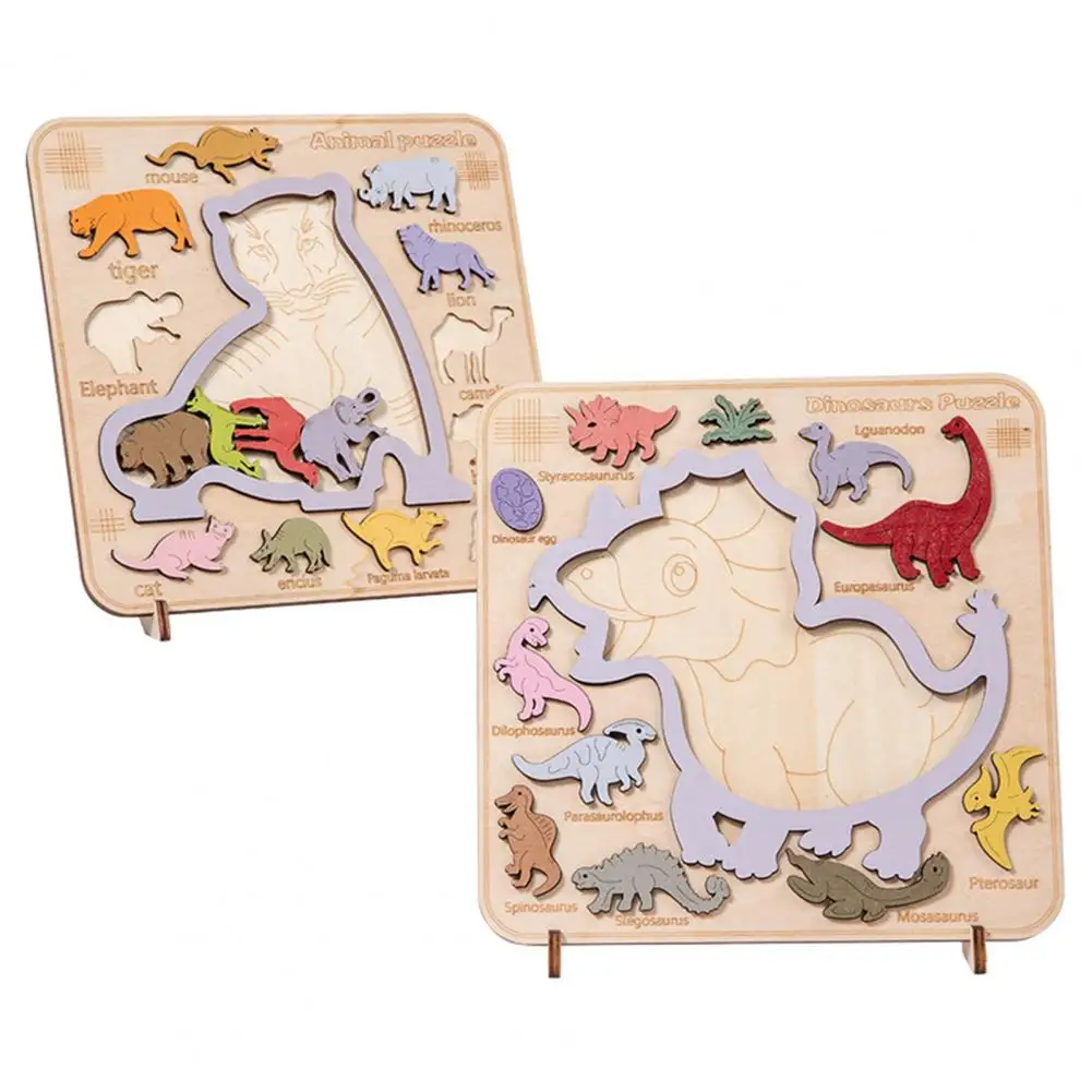 1 Set Imaginative Animal Puzzle Cognitive Development Hand-grasping Skills Textured Bottom Plate Matching Fun Toy
1 Set Imaginative Animal Puzzle Cognitive Development Hand-grasping Skills Textured Bottom Plate Matching Fun Toy