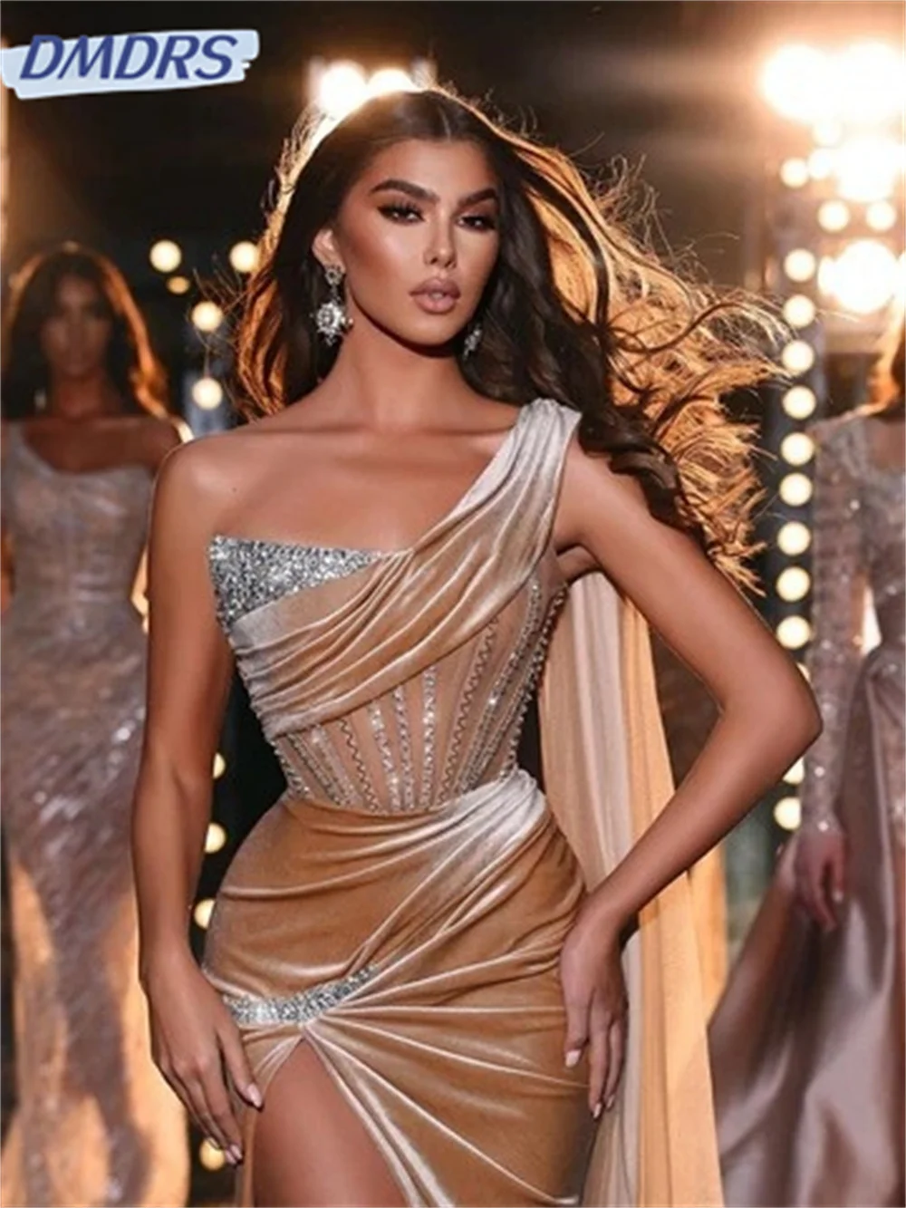 Sexy Deep V-Neck Prom Dress 2024 Elegant Sleeveless Wedding Dress Romantic A-Line Floor-length Dress Vestidos De Novia
Sexy Deep V-Neck Prom Dress 2024 Elegant Sleeveless Wedding Dress Romantic A-Line Floor-length Dress Vestidos De Novia