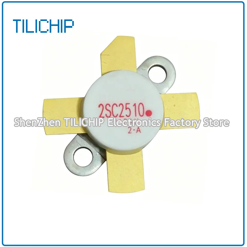 2SC2510 250W 60V 20A Brand new high-frequency microwave RF power amplifier tube Silicon NPN epitaxial planar power transistor
2SC2510 250W 60V 20A Brand new high-frequency microwave RF power amplifier tube Silicon NPN epitaxial planar power transistor