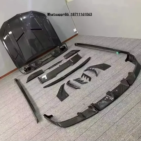 Runde Upgrade LD Style High Quality Carbon Fiber Body Kit for X6M F96 Auto Parts Front Lip Side Skirts Top Wing Spoiler
Runde Upgrade LD Style High Quality Carbon Fiber Body Kit for X6M F96 Auto Parts Front Lip Side Skirts Top Wing Spoiler