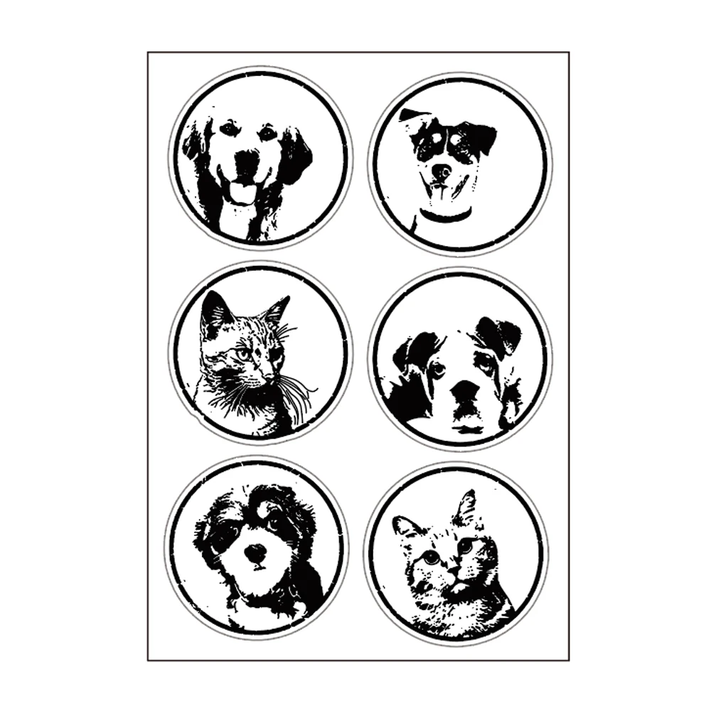 Lovely Cat Dog Silhouette Clear Transparent Stamps Pet Dog Seal Block for Diy Scrapbooking Decor Paper Card Making Stencil
Lovely Cat Dog Silhouette Clear Transparent Stamps Pet Dog Seal Block for Diy Scrapbooking Decor Paper Card Making Stencil