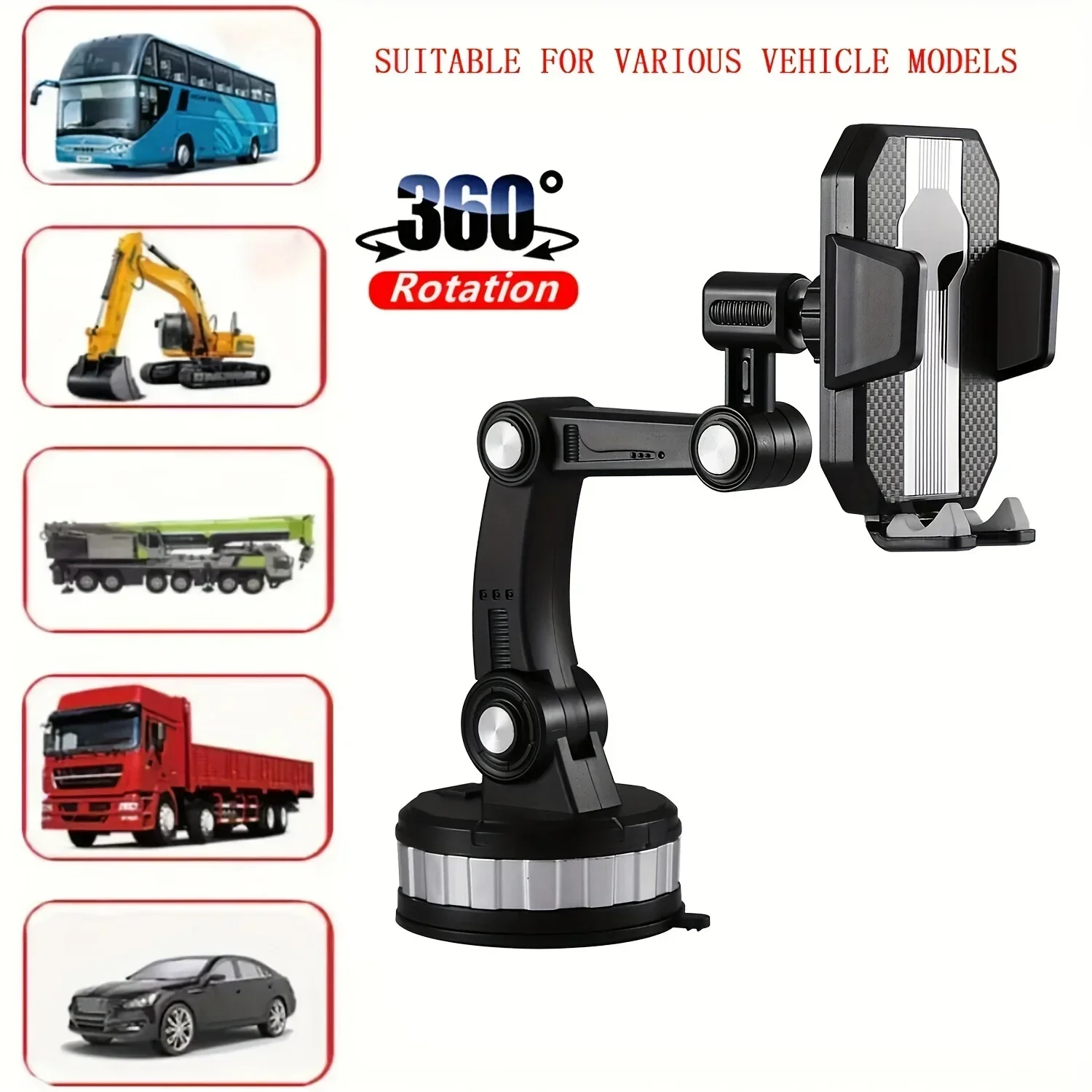 Car 360 Degree Rotating Bracket Mobile GPS Bracket, Center Console, General Motors Mobile Phone Bracket Accessories
Car 360 Degree Rotating Bracket Mobile GPS Bracket, Center Console, General Motors Mobile Phone Bracket Accessories