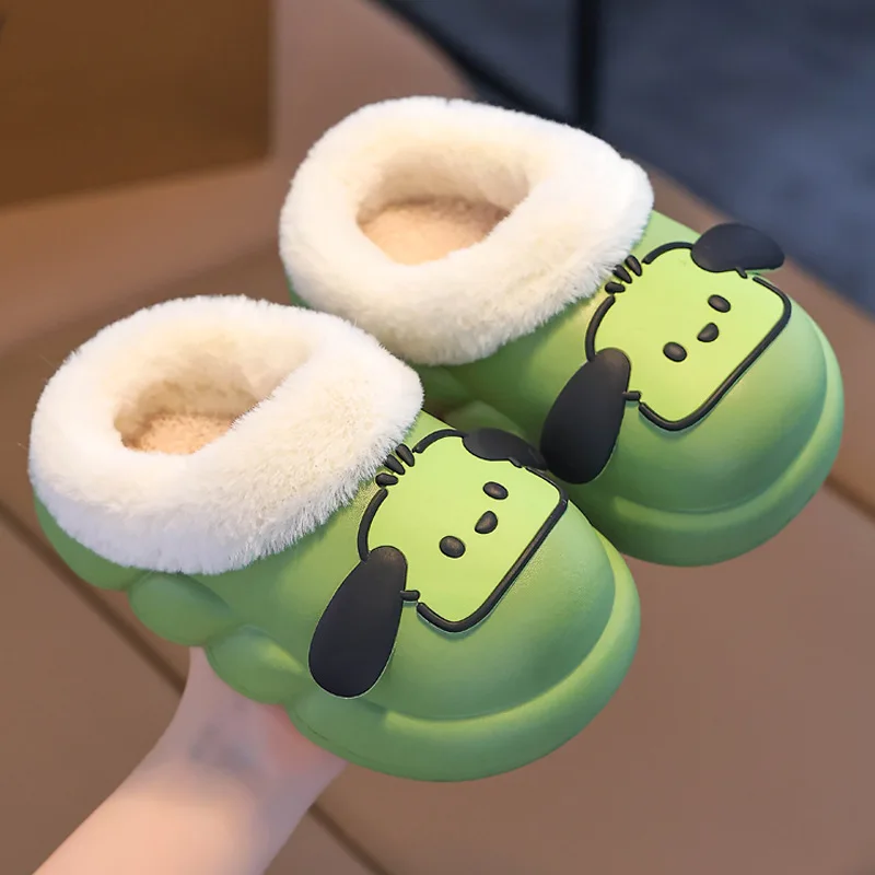Kids Winter Cotton Home Slippers Waterproof Plush Thickened Cute Dog Graphic Slippers for Boys Girls Slippers House Child
Kids Winter Cotton Home Slippers Waterproof Plush Thickened Cute Dog Graphic Slippers for Boys Girls Slippers House Child