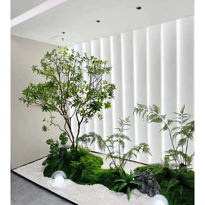 Indoor simulation green plant landscaping real scene horse drunk wood hanging bell real tree pole hotel lobby courtyard landscap
Indoor simulation green plant landscaping real scene horse drunk wood hanging bell real tree pole hotel lobby courtyard landscap