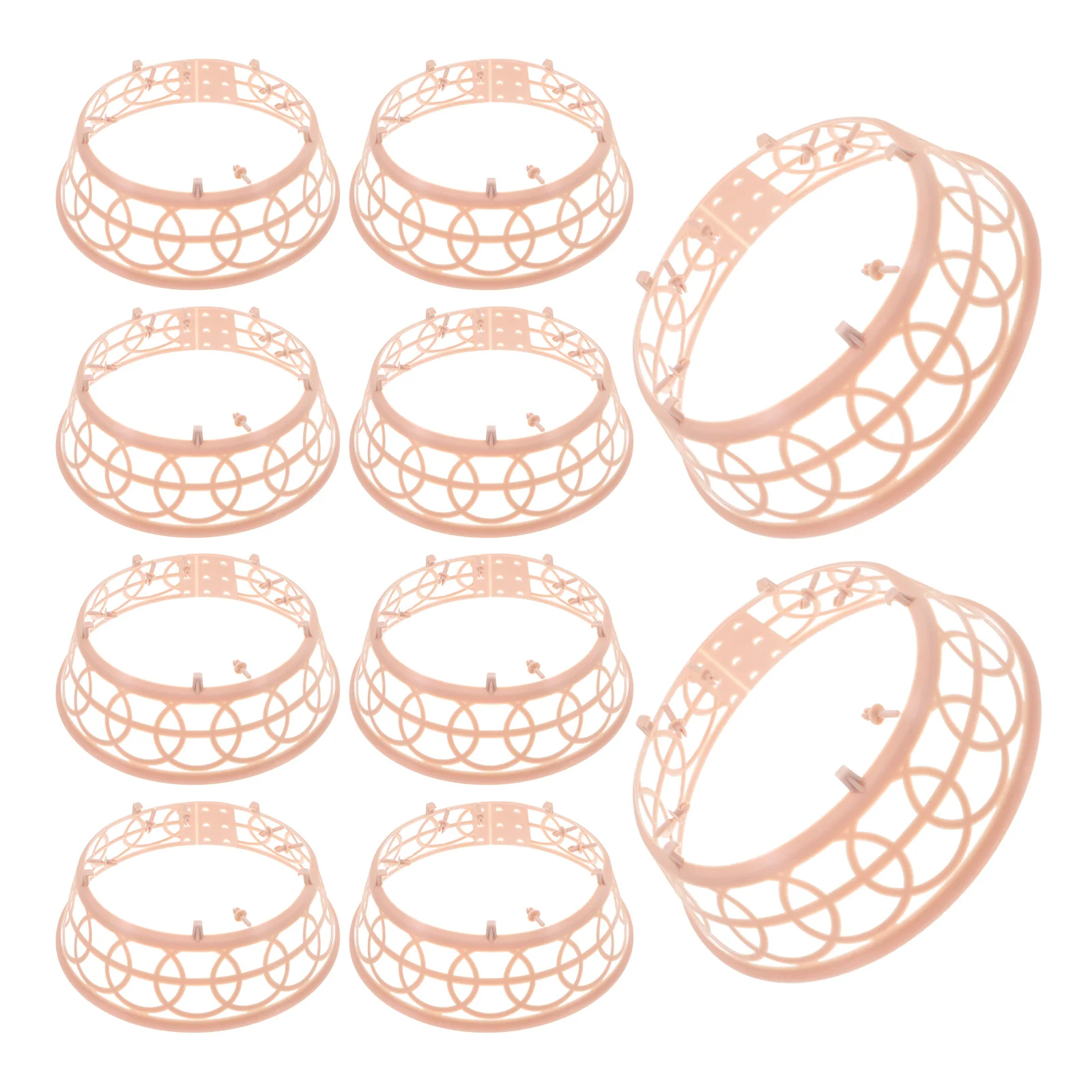 10 Pcs Cap Ring Fixing Frame Baseball Liners Bumper Hard Hat Accessories for Men Plastic
10 Pcs Cap Ring Fixing Frame Baseball Liners Bumper Hard Hat Accessories for Men Plastic