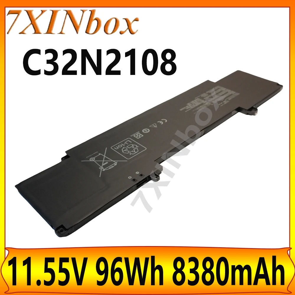 7XINbox C32N2108 11.55V 96Wh 8380mAh OEM Laptop Battery For Asus Zenbook Pro 16X OLED Series UX7602 UX7602VI UX7602ZM Free Tools
7XINbox C32N2108 11.55V 96Wh 8380mAh OEM Laptop Battery For Asus Zenbook Pro 16X OLED Series UX7602 UX7602VI UX7602ZM Free Tools