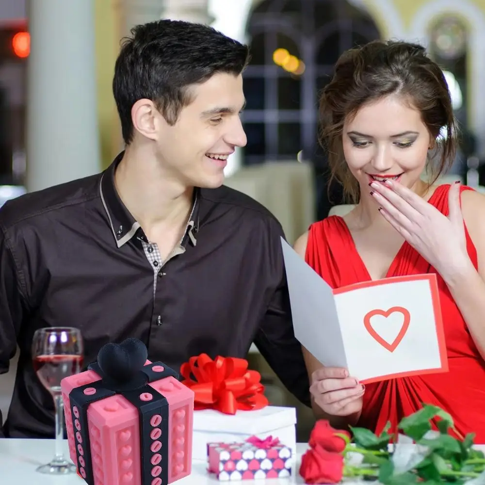 Love Square Prank Screw Gift Box Unlocked Puzzle 3D Printed Gift Box Ornament Spoof Annoying Heart Gift Box Adult Prank
Love Square Prank Screw Gift Box Unlocked Puzzle 3D Printed Gift Box Ornament Spoof Annoying Heart Gift Box Adult Prank