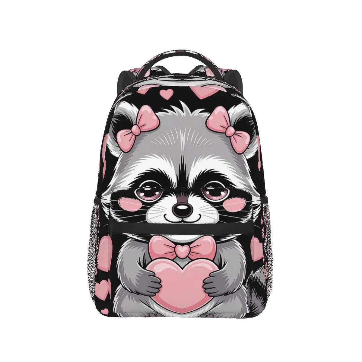 Love Valentine Raccoon Kawaii Backpack Hot Sale Daypack Large Capacity Boys Girls BookBag School Bag Shoulder Bags for Men Women
Love Valentine Raccoon Kawaii Backpack Hot Sale Daypack Large Capacity Boys Girls BookBag School Bag Shoulder Bags for Men Women