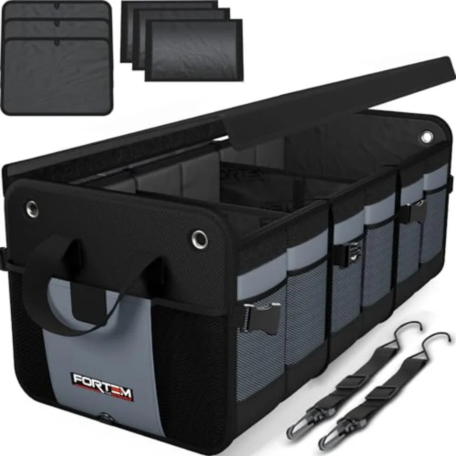 Trunk Organizer For SUV Car Organizer and Storage, Multi-Compartment Storage Bag Car Accessories for Women Men, Perfect Christm
Trunk Organizer For SUV Car Organizer and Storage, Multi-Compartment Storage Bag Car Accessories for Women Men, Perfect Christm