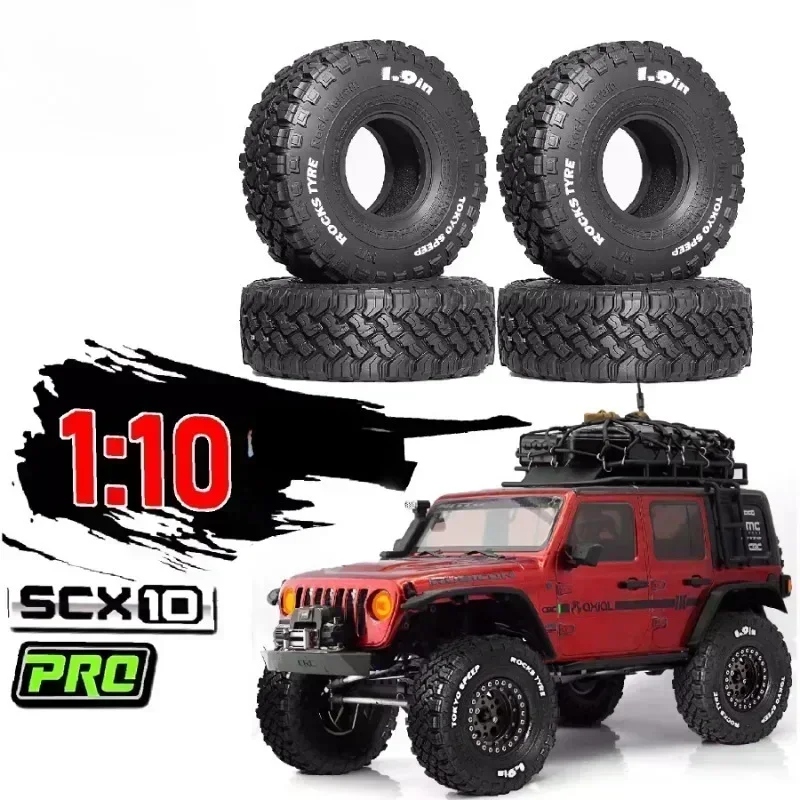 4PCS 116mm 1.9" Soft Rubber Tire Wheel Tyre for 1/10 RC Crawler Car FMS Yikong axila SCX10 CROSSRC R166 Modification Parts
4PCS 116mm 1.9" Soft Rubber Tire Wheel Tyre for 1/10 RC Crawler Car FMS Yikong axila SCX10 CROSSRC R166 Modification Parts