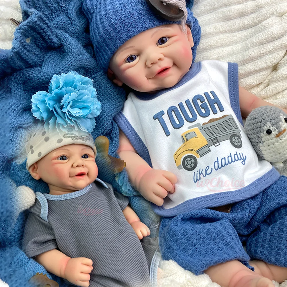 Vivienne Newborn 17" Full Solid Silicone Reborn Baby Doll Girl Or Boy Soft Realistic Reborn Doll Gift For Christmas Collection
Vivienne Newborn 17" Full Solid Silicone Reborn Baby Doll Girl Or Boy Soft Realistic Reborn Doll Gift For Christmas Collection