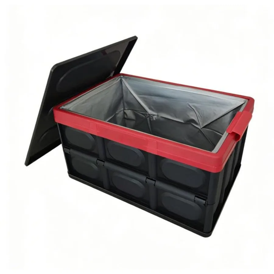 Plastic Durable Cargo Storage Bins with Lid Waterproof Liner Trunk Storage Box with Secure Snap-on Lid Car Trunk Organizer Coll
Plastic Durable Cargo Storage Bins with Lid Waterproof Liner Trunk Storage Box with Secure Snap-on Lid Car Trunk Organizer Coll