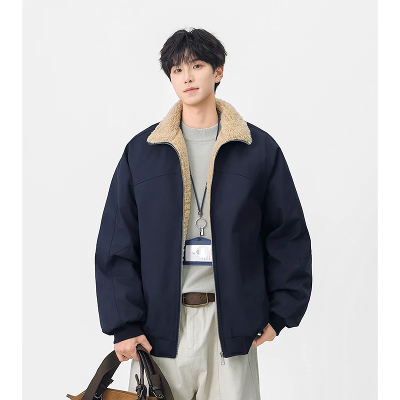 GIOIOMen's Cotton Jacket,2025New High Quality Plus Velvet Thickened Stand Collar loose Casual Men's Winter Jacket
GIOIOMen's Cotton Jacket,2025New High Quality Plus Velvet Thickened Stand Collar loose Casual Men's Winter Jacket