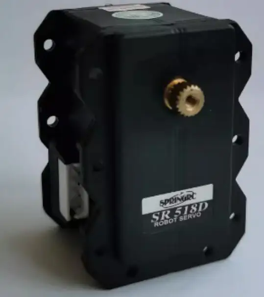 Digital Metal Geared Cont. Rot. robot Servo-SR518D (6-12V) 17.3kg.cm 0-300° 254 UART interface control for SpringRC MX28 SR518 
Digital Metal Geared Cont. Rot. robot Servo-SR518D (6-12V) 17.3kg.cm 0-300° 254 UART interface control for SpringRC MX28 SR518