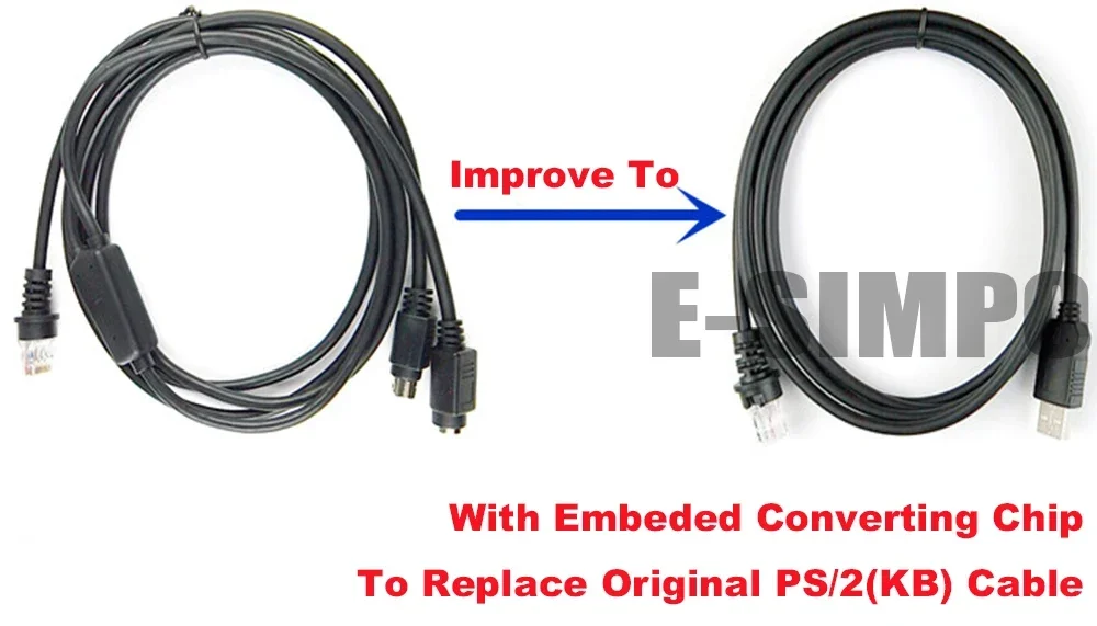 2 шт. клиновой кабель KB PS2 к USB-сканеру штрих-кода 2 м (7 футов) для Honeywell Metrologic MS7120 MS5145 MS9590 MS9540 MS9520 MS9535 MS1690
2 шт. клиновой кабель KB PS2 к USB-сканеру штрих-кода 2 м (7 футов) для Honeywell Metrologic MS7120 MS5145 MS9590 MS9540 MS9520 MS9535 MS1690