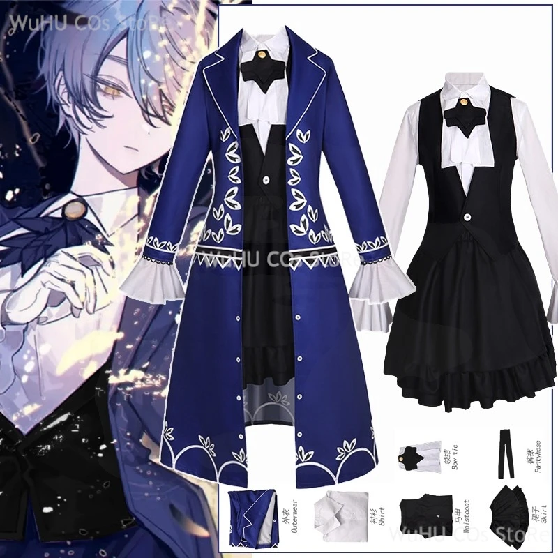 Game Library Of Ruina Angela Cosplay Costume Wig Tailcoat Printing Long Coat Uniform Man Woman Carnival Party Roleplay Suit
Game Library Of Ruina Angela Cosplay Costume Wig Tailcoat Printing Long Coat Uniform Man Woman Carnival Party Roleplay Suit