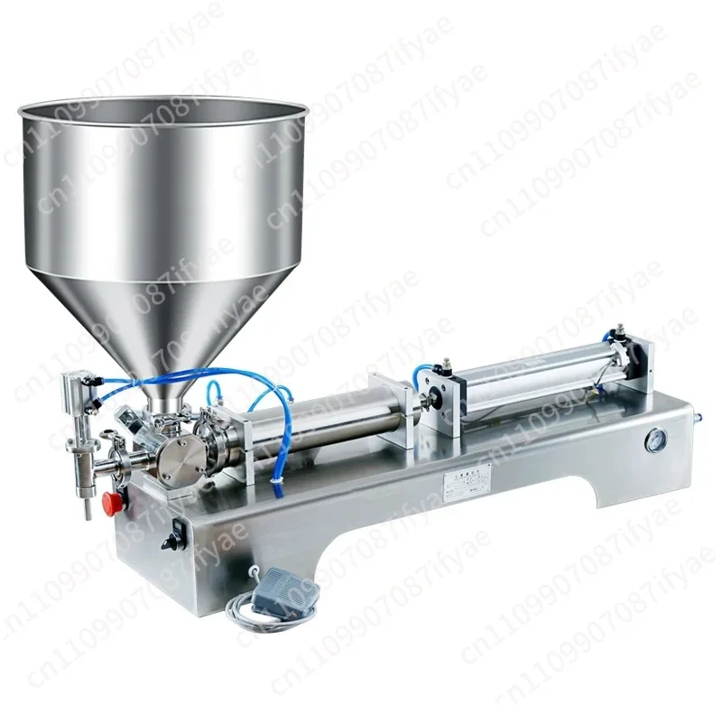 Horizontal pneumatic paste quantitative filling machine
Horizontal pneumatic paste quantitative filling machine