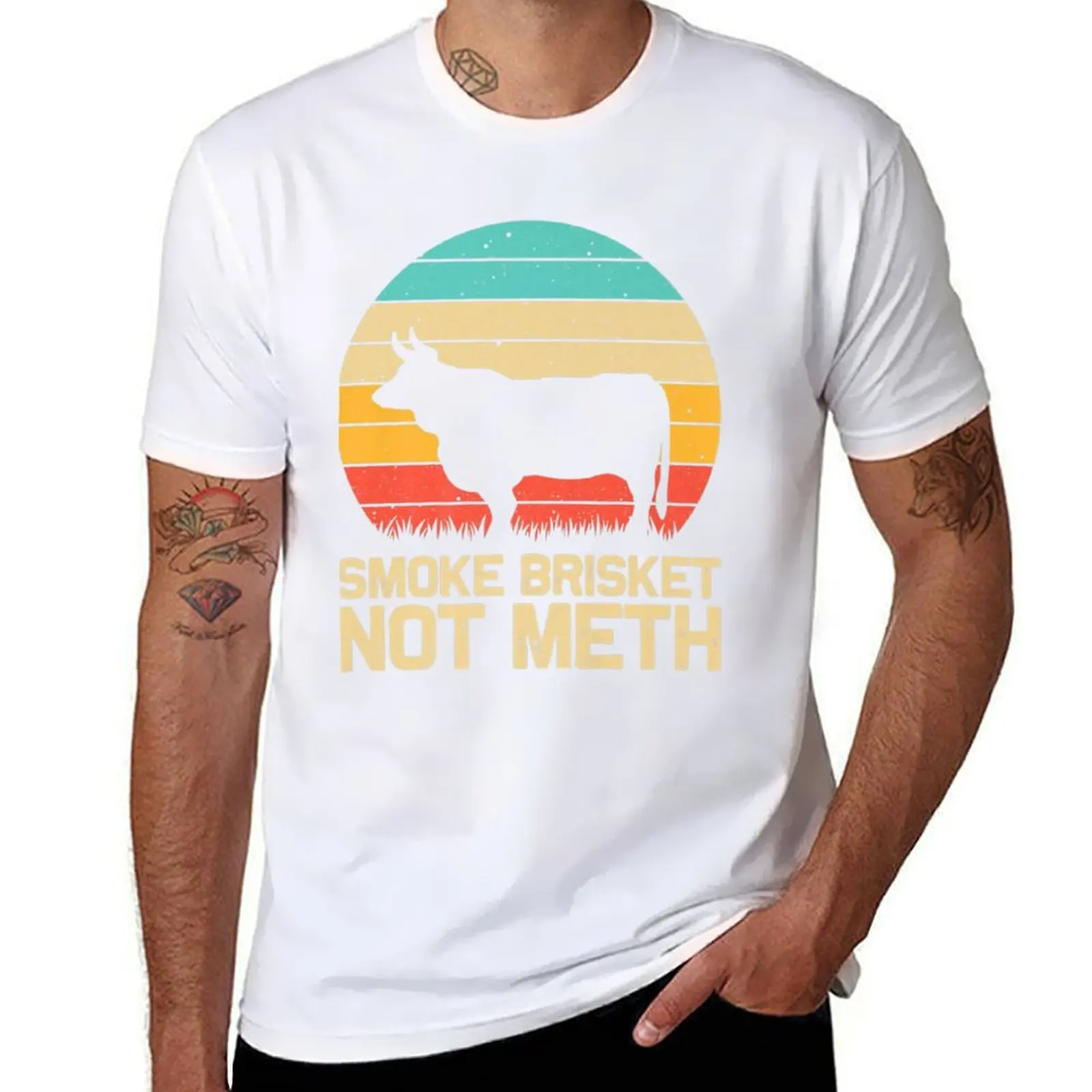 Cool Smoke Brisket Not Meth Funny Grilling BBQ Barbecue T-Shirt t shirts for man pack white t shirts cotton 100% T-Shirt
Cool Smoke Brisket Not Meth Funny Grilling BBQ Barbecue T-Shirt t shirts for man pack white t shirts cotton 100% T-Shirt