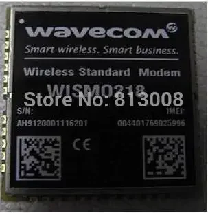 WISMO218 Wavecom GPS GPRS GNSS Беспроводной модуль 3G 100% новый оригинальный дистрибьютор Guniune Emax 2 шт. Бесплатная доставка JINYUSHI в наличии
WISMO218 Wavecom GPS GPRS GNSS Беспроводной модуль 3G 100% новый оригинальный дистрибьютор Guniune Emax 2 шт. Бесплатная доставка JINYUSHI в наличии
