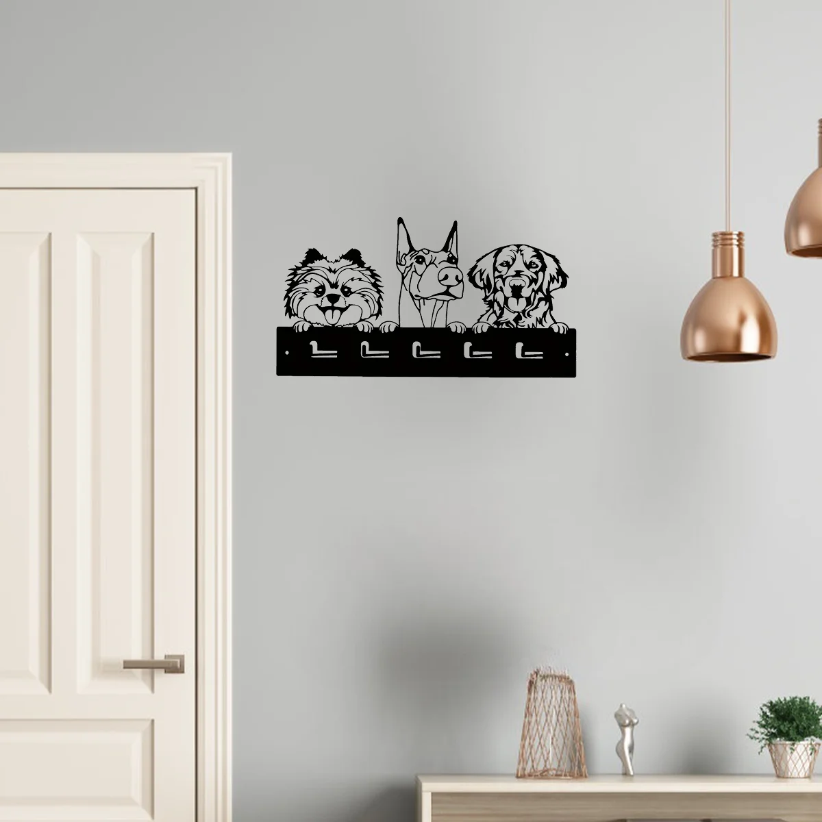 CIFBUY Decoration Key Holder for Wall, Metal Key Holder Wall Mounted Animal Design Style Hats Rack for Wall, Decorative Coat Han
CIFBUY Decoration Key Holder for Wall, Metal Key Holder Wall Mounted Animal Design Style Hats Rack for Wall, Decorative Coat Han
