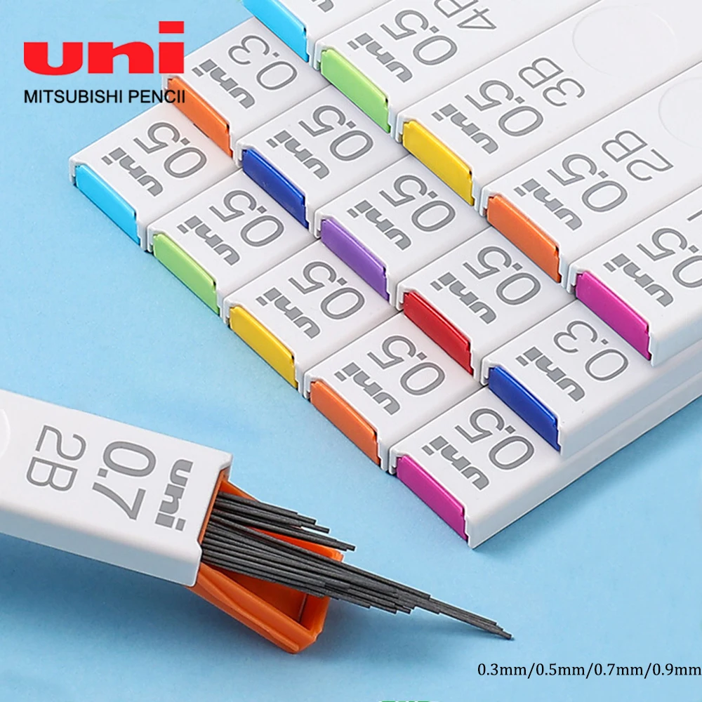 1Box Uni Mechanical Pencil Refill Lead UL-S Antifouling 0.5/0.3/0.7/0.9mm Pencil Leads Office School Art Sketch Drawing Supplies
1Box Uni Mechanical Pencil Refill Lead UL-S Antifouling 0.5/0.3/0.7/0.9mm Pencil Leads Office School Art Sketch Drawing Supplies