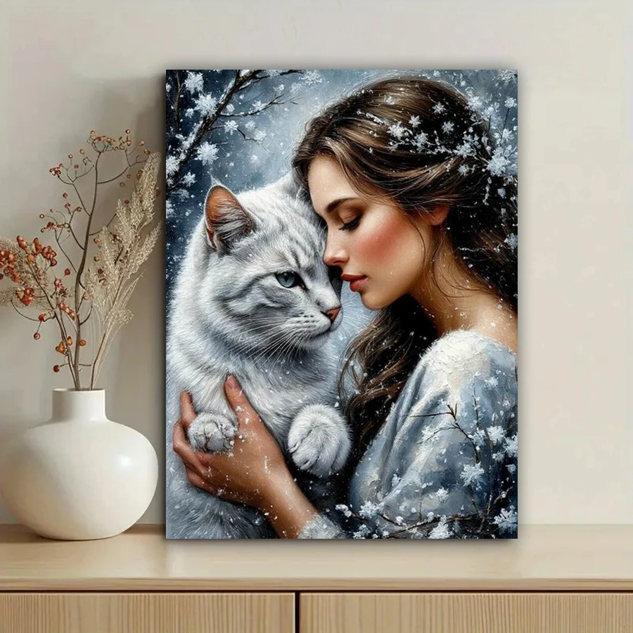 Women and Cats Diy Diamond Art For Adults Painting Kits New Collection 2026 Pet Animals Full Drill Mosaic Embroidery Picture
Women and Cats Diy Diamond Art For Adults Painting Kits New Collection 2026 Pet Animals Full Drill Mosaic Embroidery Picture