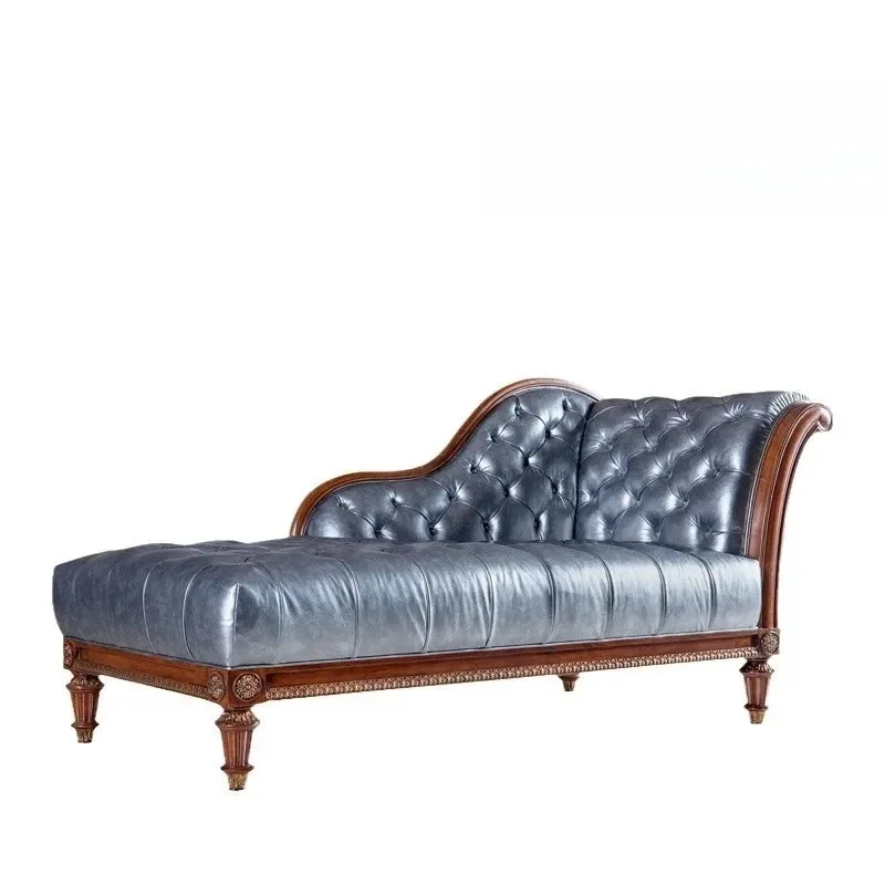 European simple retro concubine couch beauty reclining chair advanced lazy European sofa 
European simple retro concubine couch beauty reclining chair advanced lazy European sofa