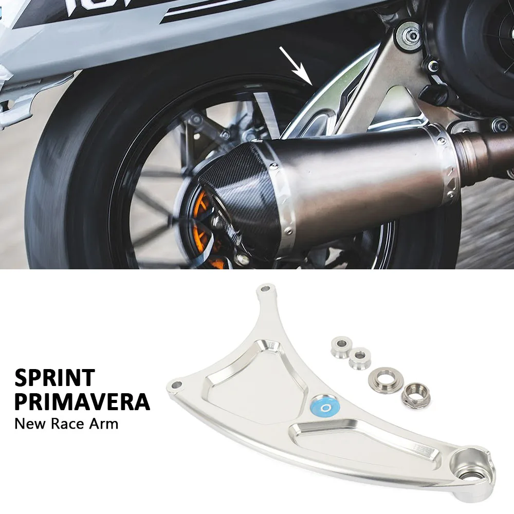 New For Vespa Sprint150 Primavera Sprint 150 Swing Arm Motorcycle Accessories Black Silver Aluminum Rear Race Arm Set
New For Vespa Sprint150 Primavera Sprint 150 Swing Arm Motorcycle Accessories Black Silver Aluminum Rear Race Arm Set