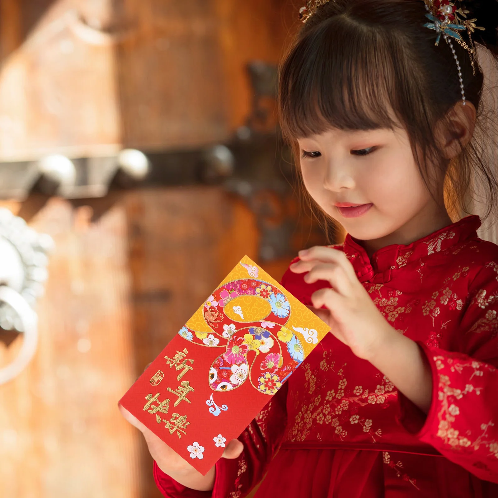 30 PCS Year of The Snake Red Envelope Bag Chinese Style Envelopes Lucky Money Pocket 2025 New Hongbao Novelty
30 PCS Year of The Snake Red Envelope Bag Chinese Style Envelopes Lucky Money Pocket 2025 New Hongbao Novelty