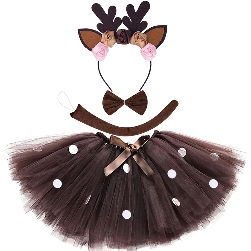 Brown Deer Tutu Skirt for Baby Girls Reindeer Christmas Dress Up Costumes for Kids Toddler Xmas New Years Ballet Tutus Outfit
Brown Deer Tutu Skirt for Baby Girls Reindeer Christmas Dress Up Costumes for Kids Toddler Xmas New Years Ballet Tutus Outfit