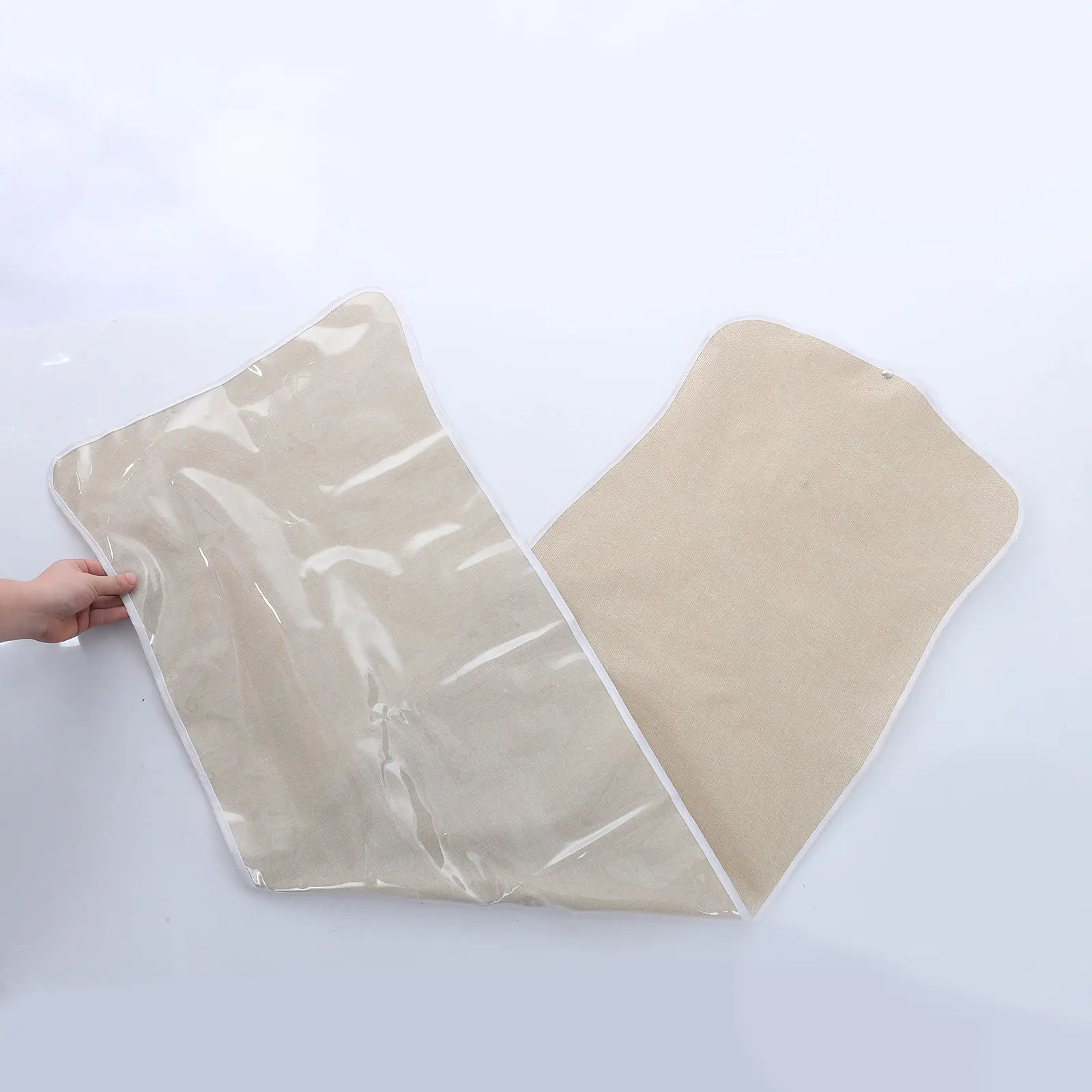 Ironing Board Dust Cover Bag 51x17.3 Inch Foldable Transparent Protective Sleeve Snap Fastener Upright Iron Board Storage
Ironing Board Dust Cover Bag 51x17.3 Inch Foldable Transparent Protective Sleeve Snap Fastener Upright Iron Board Storage