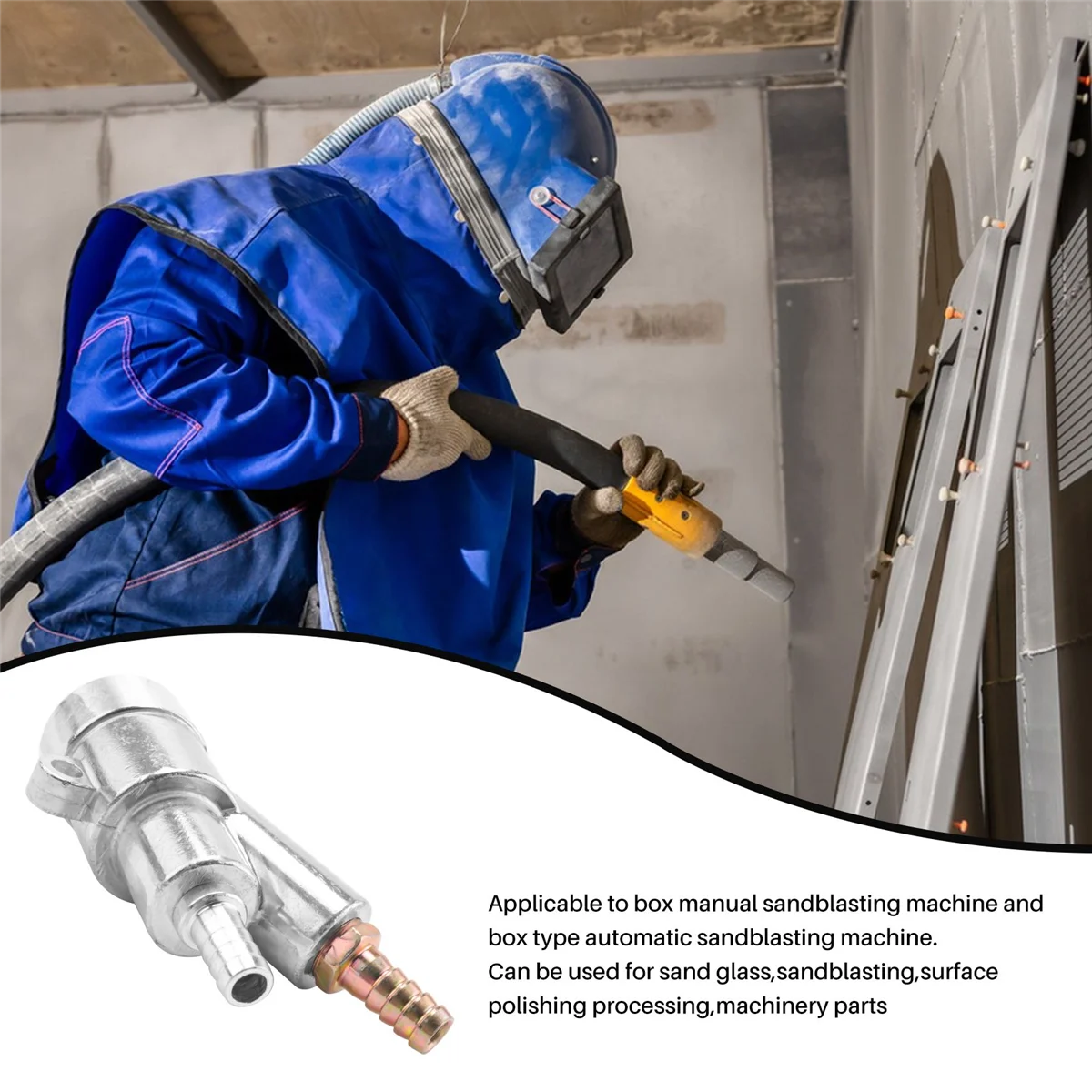 A48I Air Sandblaster Sand Blasting Tools for Rust Dust Remove Sand Blaster Air Tool with Boron Carbide Nozzle (6MM)
A48I Air Sandblaster Sand Blasting Tools for Rust Dust Remove Sand Blaster Air Tool with Boron Carbide Nozzle (6MM)