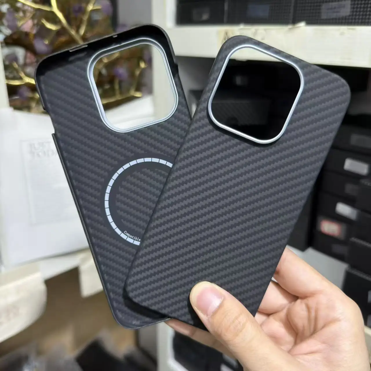For OnePlus 15 1+15 Kevlar Aramid Fiber Case Magnetic Carbon Anti-fingerprint Ultra-thin Protective Tough Cover
For OnePlus 15 1+15 Kevlar Aramid Fiber Case Magnetic Carbon Anti-fingerprint Ultra-thin Protective Tough Cover